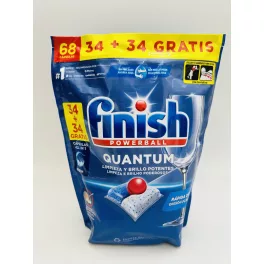   Finish mosogató tabletta 68 mosás 68 db Quantum Allin1 Regular