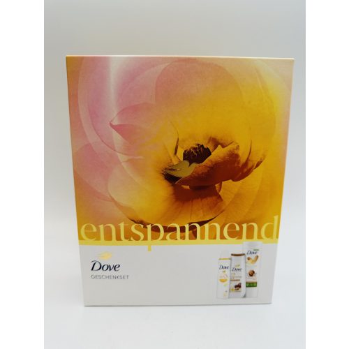 Dove ajándékcsomag Entspannend Intensive tusfürdő 225ml+Shea Butter testápoló 400ml+Citrus deo 150ml