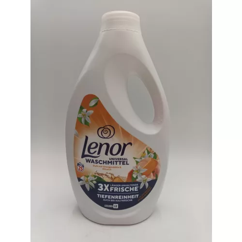 Lenor folyékony mosószer 25 mosás 1,25 l Orangenblüte&Pfirsich