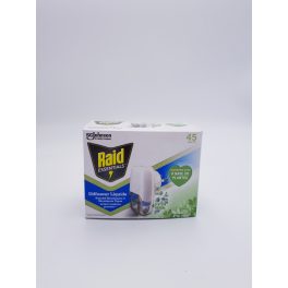   Raid légy és szúnyogirtó elektromos készülék+utántöltő 32 ml Herbal 45 éj