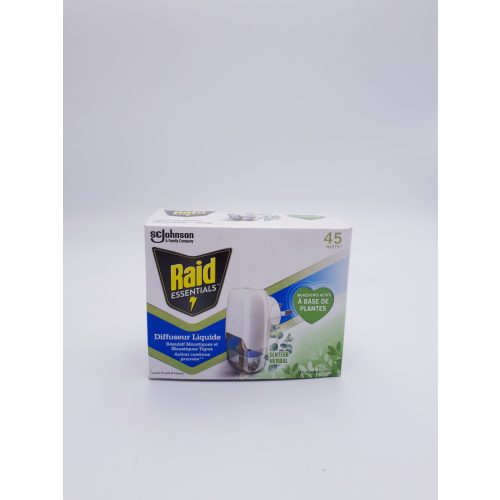 Raid légy és szúnyogirtó elektromos készülék+utántöltő 32 ml Herbal 45 éj