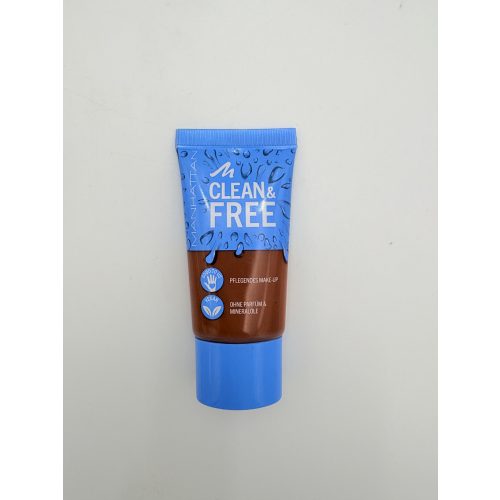 Manhattan folyékony alapozó 30 ml Clean&Free 46 Soft Chocolat 