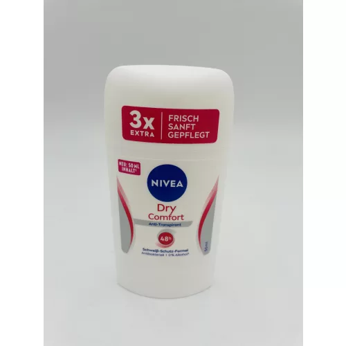 Nivea stift 50 ml Dry Comfort 0%