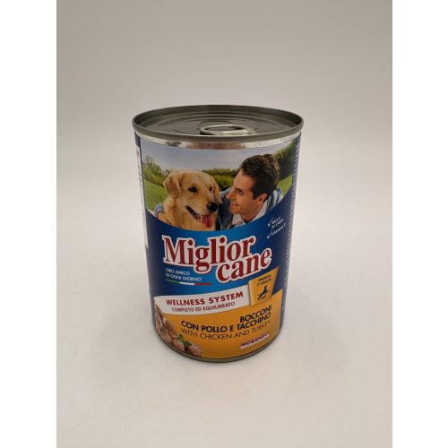 Miglior Cane kutya konzerv 405 g Csirke&Pulyka