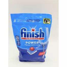   Finish mosogató tabletta 20 mosás 20 db All in 1 Power Regular