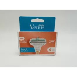 Gillette borotvabetét női 4 db Venus Smooth Sensitive