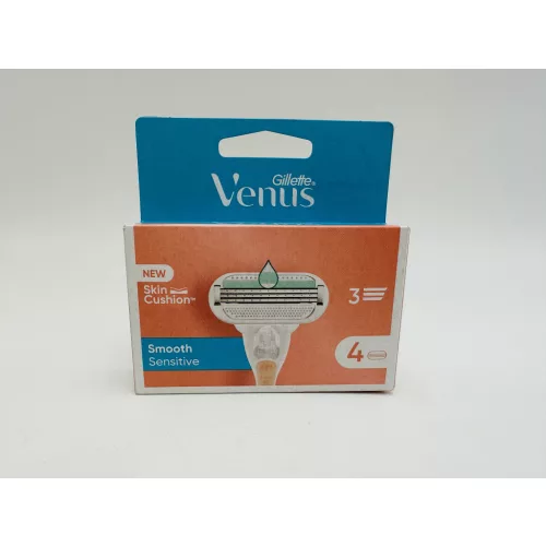 Gillette borotvabetét női 4 db Venus Smooth Sensitive