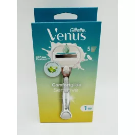   Gillette készülék+borotvabetét női Venus Comfortglide Sensitive