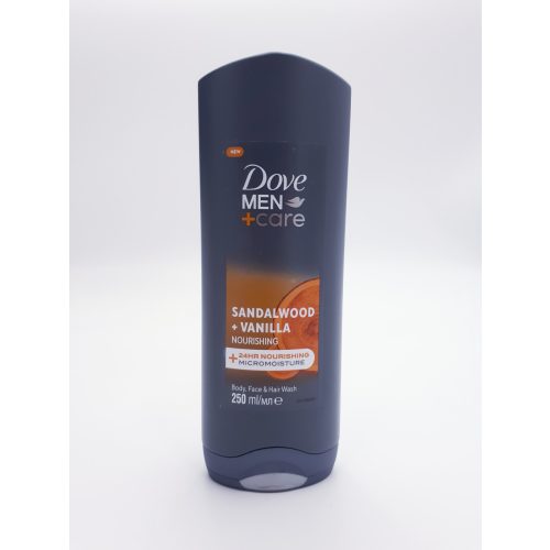 Dove tusfürdő férfi 250 ml Men+Care Sandalwood+Vanilla