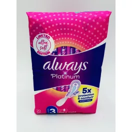 Always eü.betét 20 db Platinum Day&Night Size 3