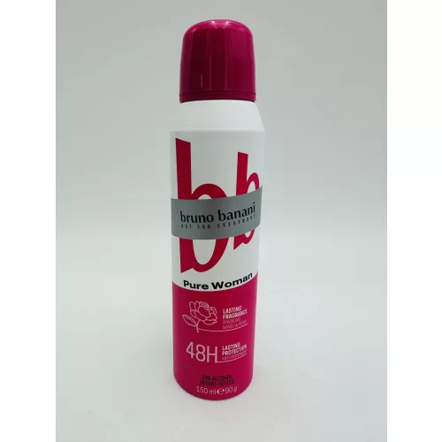 Bruno Banani dezodor 150 ml Pure Woman 0% Alcohol