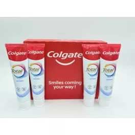 Colgate fogkrém quatropack 4x100 ml Total Whitening