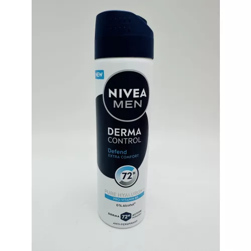 Nivea dezodor férfi 150 ml Derma Control Defend Extra Comfort 0% Alcohol