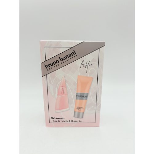 Bruno Banani ajándékcsomag Woman edt 30 ml+tusfürdő 50 ml