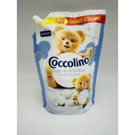   Coccolino öblítő koncentrátum utántöltő 26 mosás 600 ml Delicato&Soffice