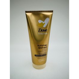   Dove önbarnító testápoló tubusos 200 ml Summer Revived Dark Medium