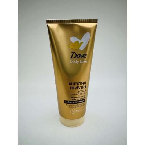 Dove önbarnító testápoló tubusos 200 ml Summer Revived Dark Medium
