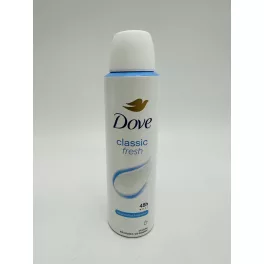 Dove dezodor 150 ml Classic Fresh 0% Alcohol
