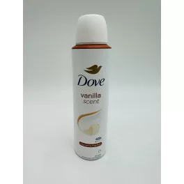 Dove dezodor 150 ml Vanilla 0% Alcohol