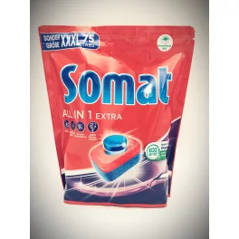 Somat mosogató tabletta 75 mosás 75 db All in 1 Extra