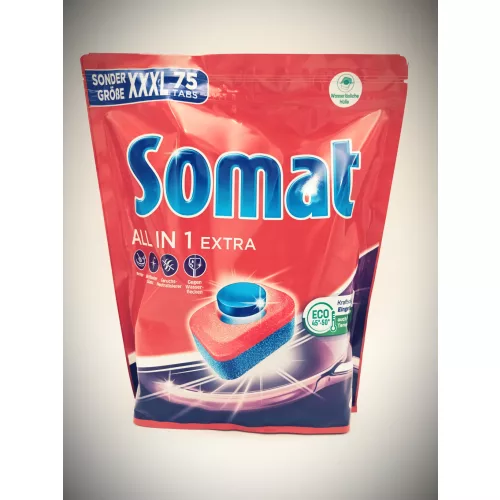 Somat mosogató tabletta 75 mosás 75 db All in 1 Extra
