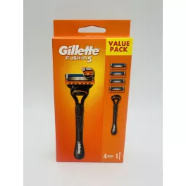 Gillette készülék+4 db borotvabetét Fusion5