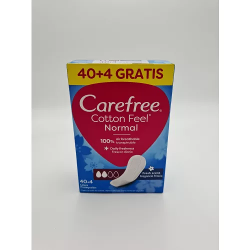 Carefree tisztasági betét 44 db Cotton Feel Normal Fresh