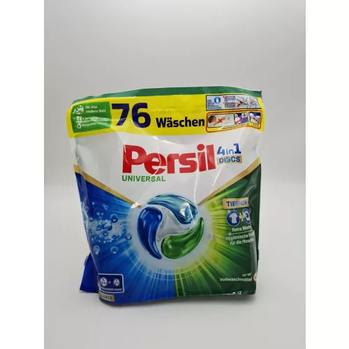Persil folyékony kapszula 76 mosás 76 db Discs 4in1 Universal