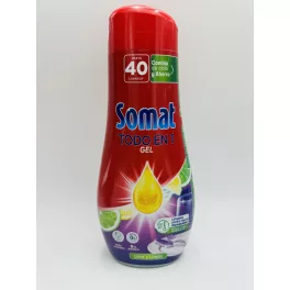   Somat folyékony mosogatószer gépi 40 mosás 640 ml Allin1 Lemon
