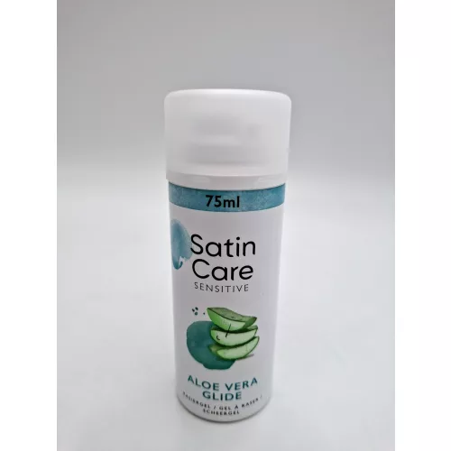 Gillette borotvagél női 75 ml Satin Care Sensitive Aloe Vera Glide