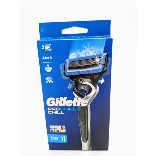 Gillette készülék+borotvabetét Proshield Flexball Chill