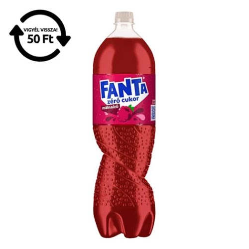 COCA Fanta málna zero 1,75l PET - DRS