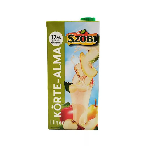  SZOBI Körte-Alma 12% 1l TETRA