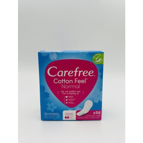 Carefree tisztasági betét 56 db Cotton Feel Normal