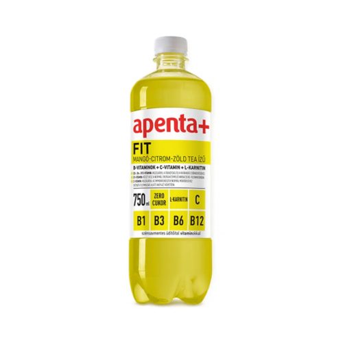 Apenta +Fit mangó-citrom-z.tea 0,75l-DRS