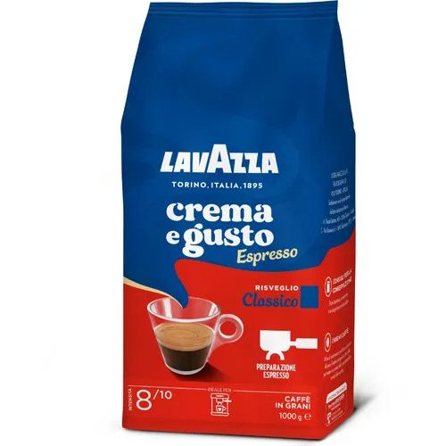 Lavazza Crema e Gusto Classic szemes kávé 1000g