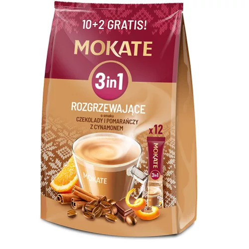 Mokate 3in1 csoki-narancs-fahéj 10+2*17g