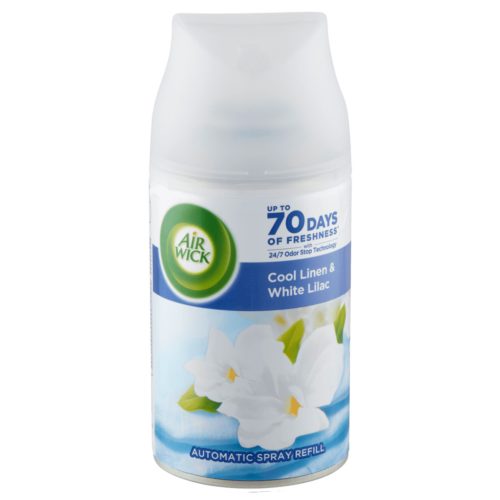 Air Wick készülék utántöltő 250 ml Freshmatic Cool Linen&White Lilac