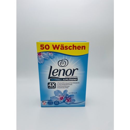 Lenor mosópor dobozos 50 mosás 3 kg Aprilfrisch