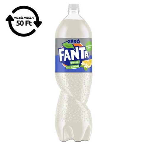  COCA Fanta bodza-citrom zero 1,75l - DRS