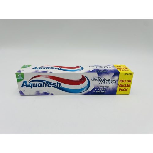 Aquafresh fogkrém 100 ml Active White