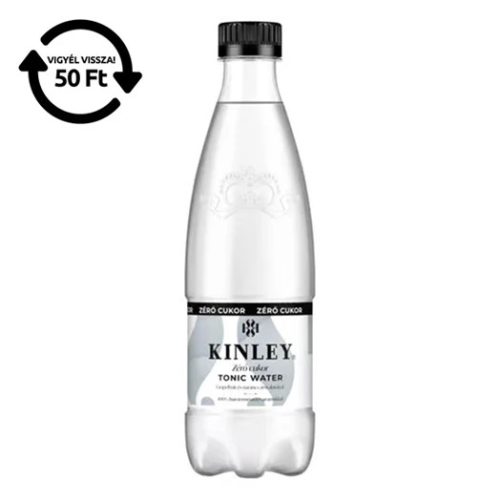  COCA Kinley Tonic Zero 0,5l PET - DRS