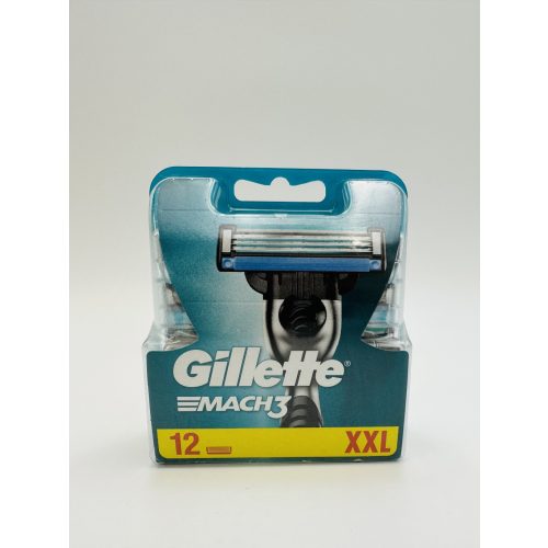 Gillette borotvabetét 12 db Mach3