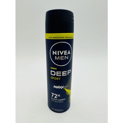 Nivea dezodor férfi 150 ml Deep Black Carbon Sport