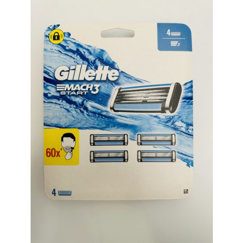 Gillette borotvabetét 4 db Mach3 Start