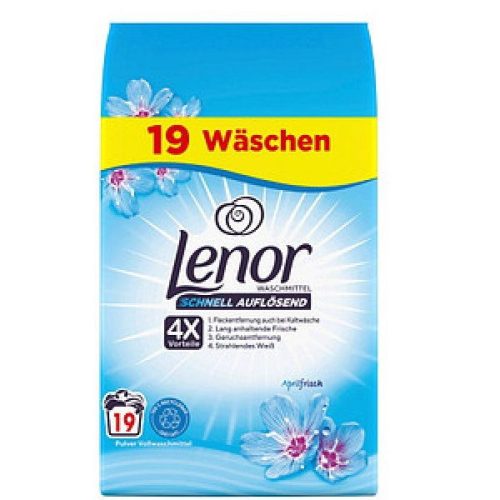 Lenor mosópor zacskós 19 mosás 1,14 kg Aprilfresh