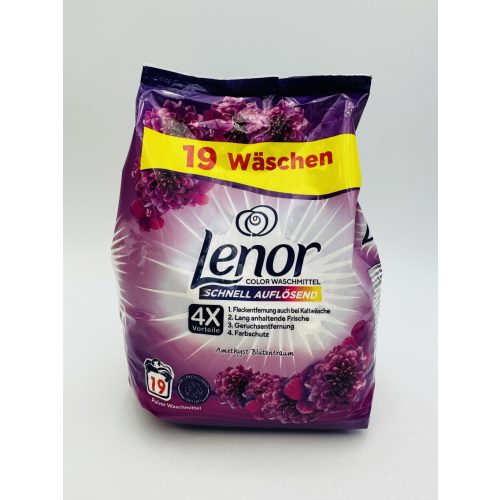 Lenor mosópor zacskós 19 mosás 1,14 kg Color Amethyst