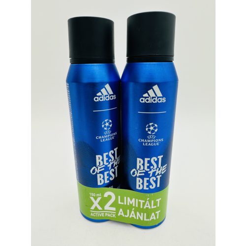 Adidas dezodor duopack 2x150 ml Champions League Best Of The Best