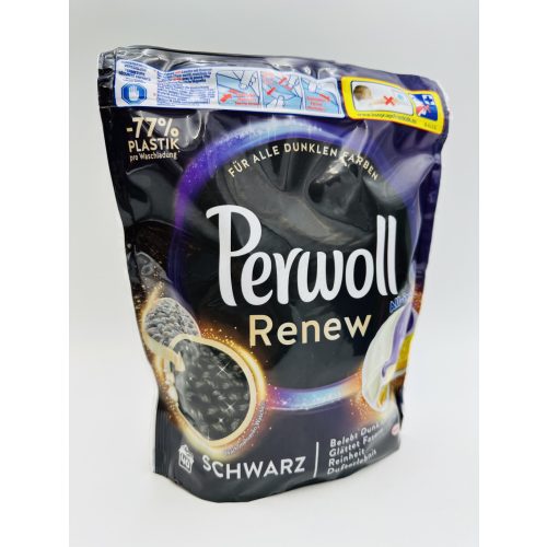 Perwoll folyékony kapszula 40 mosás 40 db Black Renew