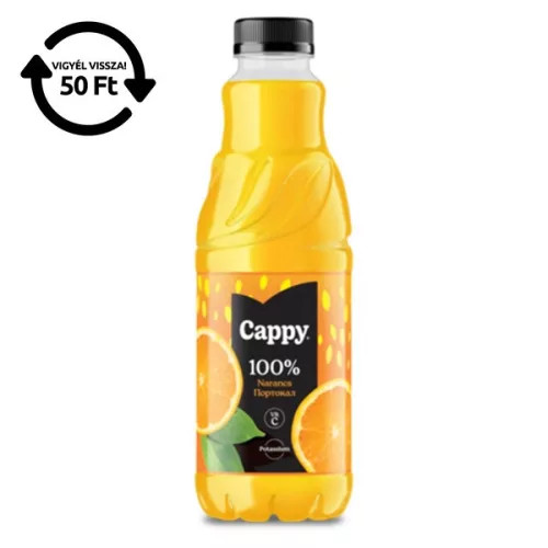 COCA Cappy Narancs gyüm.hús 1l Pet-DRS